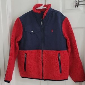 Kids Red and Blue Jacket by Polo by Ralph Lauren